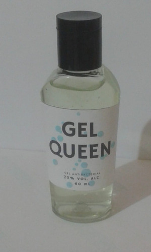 10 Botellitas De Gel Antibacterial Con 60 Ml C/u 