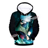 Kakashi Naruto Sudadera Anime Hoodie Figura Gorra Playera