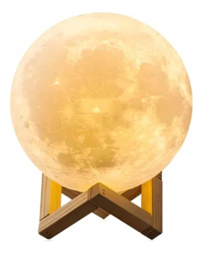 Lámpara De Luna Led De 8cm