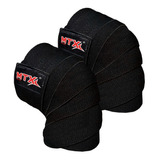 Par De Vendas Para Rodilla Premium Knee Wraps Crossfit Gym 