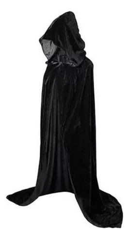 Unisex Velvet Cloak With Hood For Halloween And Christmas 2024