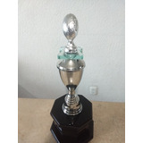 2 Trofeos Copa Bala Fútbol Americano 40 Cm Alto