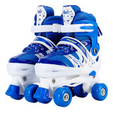 Patines 4 Ruedas Ajustable Roller Artístico Para Niños Niñas