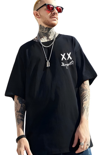 Playeras Estampadas Oversize Hip Hop Camisetas Para Hombres