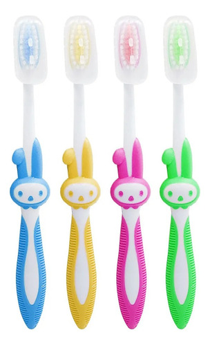 12 Escovas Dental Care Kids (rabbit) Em Atacado