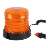 Baliza 48 Led Ambar 12 V 24 Volt Base Magnética Estella