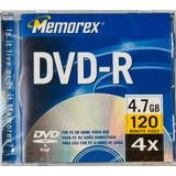 Lote X9 Cds Vírgenes Memorex Dvd-r 4.7gb/120min Nuevos