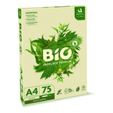 Kit 10 Resmas Bio A4 Resmas De 500 Hojas De 75g Color Blanco