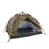 Carpa Para 4 Personas De Camping Para Verano De Camuflaje