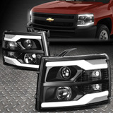 Faros Led Par Chevrolet Silverado 2007 2008 2010 2012 2014