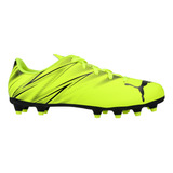 Tachones Puma Futbol Attacanto Fg Niño Verde