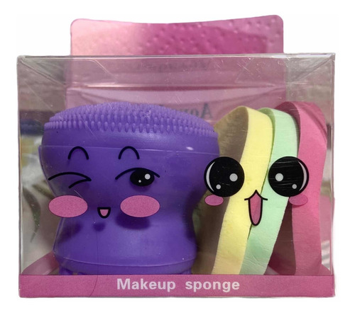 Exfoliante Limpiador Facial Púlpito Kawaii De Silicona