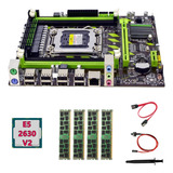 Placa Base X79+cpu E5 2630 V2+4 X 4 Gb Ddr3 1600 Mhz Reg Ecc