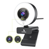 Nexigo N960e 1080p 60fps Webcam Con Software De Luz Incluye
