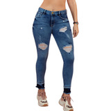 Jeans Savi Svj 906 Corte Colombiano Strech Push Up