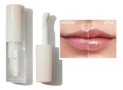 Sheglam Brillo De Labios Voluminizador Plumping Lip Gloss Transparente That's Juicy!