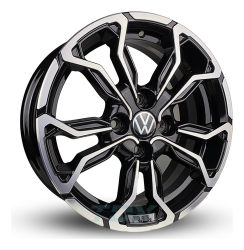 Rodas Volkswagen Gol Voyage Aro 15 4x100 (jogo) +bicos