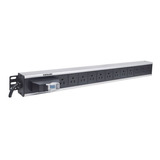 Barra Pdu Intellinet 713955 Vertical 12 Contactos 125v Negro