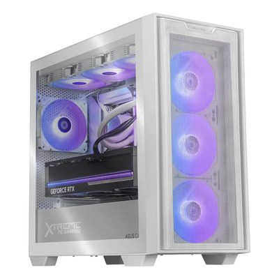 Xtreme Pc Gaming Asus Geforce Rtx 5090 Amd Ryzen 9 9900x 64gb Ddr5 Ssd 2tb Sistema Liquido Wifi White | Meses sin interés