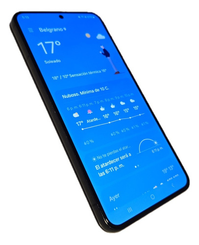 Celular Samsung Galaxy S22 Negro 128g Usado Impecable