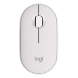 Mouse Sem Fio Logitech Pebble 2 M350s Bluetooth Bde, Cor Branca