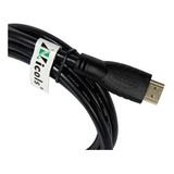 Cable Hdmi 10mt 4k V2.0 Encauchetado 100% Cobre