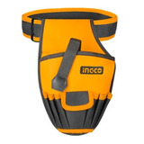 Coleto Porta Taladro Con Cinturon Ingco Htbp03011 Color Amarillo