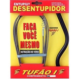 Desentupidor Tufão Aço 5m Tanque Ralo Pia Cozinha Banheiro