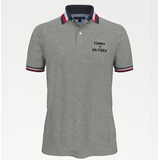 Polo Tommy Hilfiger Gris