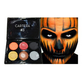 Maquillaje Halloween Dia De Muertos Paleta De Colores  #3