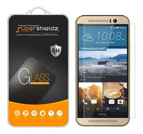 Vidrio Templado Htc One M9 Anti Scratch Bubble Fr (0tj583z6)