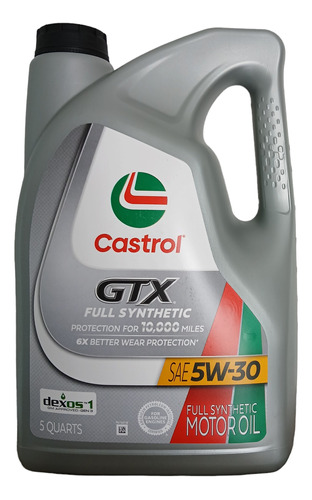 Aceite Sintetico Castrol 5w30 Gtx Dexos 1  