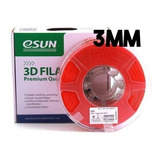 Filamento Pla+ Esun Premium 3mm Impresora 3d - Rojo