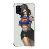 Capa Capinha Anti Shock Menina Super Girl 