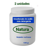  Bicarbonato De Sodio Kilo X 2 Unidades Con  Detergente 