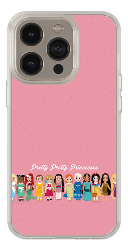Funda Transparente Para iPhone  Princesas Ilustraciones#