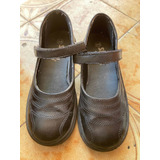 Zapatos Escolares Tipo Guillermina Negro Talle 34