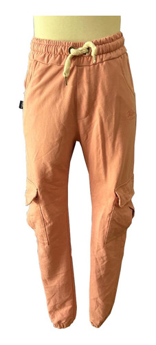 Pantalón Jogging Rosa Con Lazo Y Bolsillos Bellance