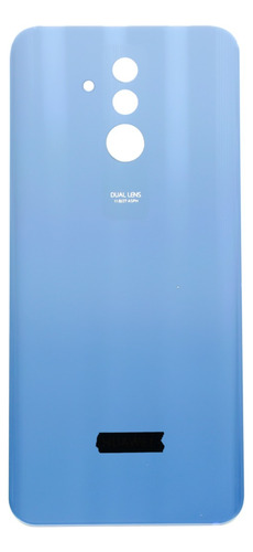 Tapa De Cristal Compatible Con Huawei Mate 20 Lite Azul 
