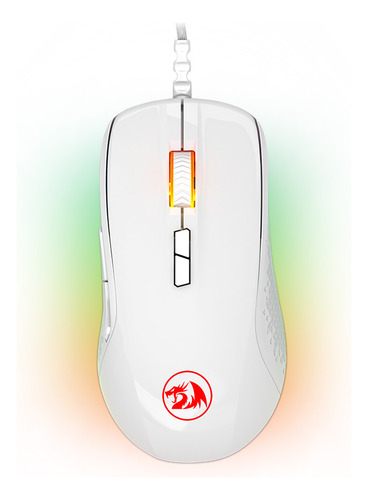 Mouse Gamer Redragon Com Fio - Branco