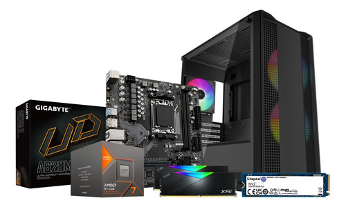 Cpu Gamer Ryzen 7 8700g 64gb Ram Ssd 1tb M.2nvme 80+bronze