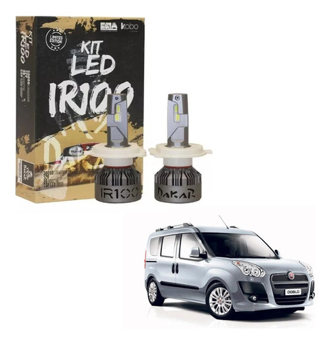 Kit Lamparas Fiat Doblo - Cree Led Kobo Iron Dakar Csp