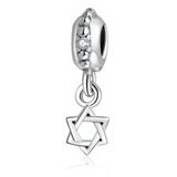 Charm Estrella De David Plata 925 London Jewelry Original  