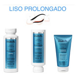 Shampoo + Cond. + Leave-in Match Liso Prolongado Boticário