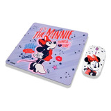 Kit Mouse Inalámbrico + Mouse Pad Diseño Minnie Disney - Ps