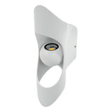 Arbotante De Pared Exterior Interior Maxxi Mx-ar2218/b/led40 Color Blanco