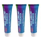 3 Lubricantes Retardantes Delay Sxo Sabor Manzana 18ml