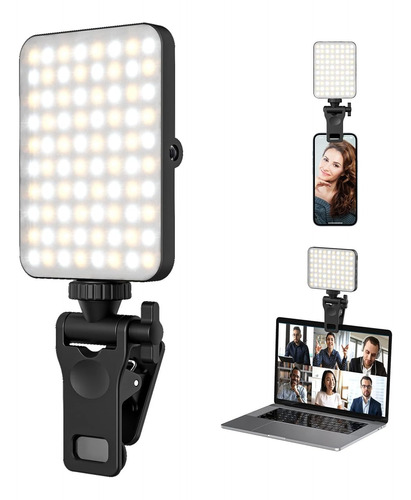 Luz Led Selfie Adaptable Para iPhone Macbook Notebook 