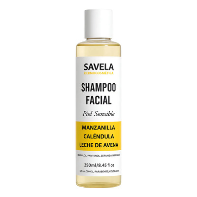 Shampoo Facial Manzanilla, Caléndula Y Avena, Sensible 250ml | Meses sin interés