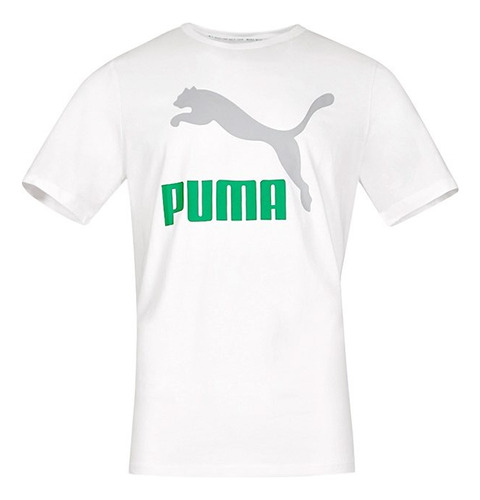 T-shirt Caballero Puma 53806952 Textil Blanco